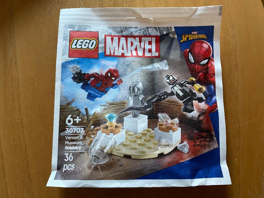 Lego 30707 Marvel Venoms Museuminbraak Spiderman paperbag, Kinderen en Baby's, Speelgoed | Duplo en Lego, Ophalen, Nieuw, Complete set