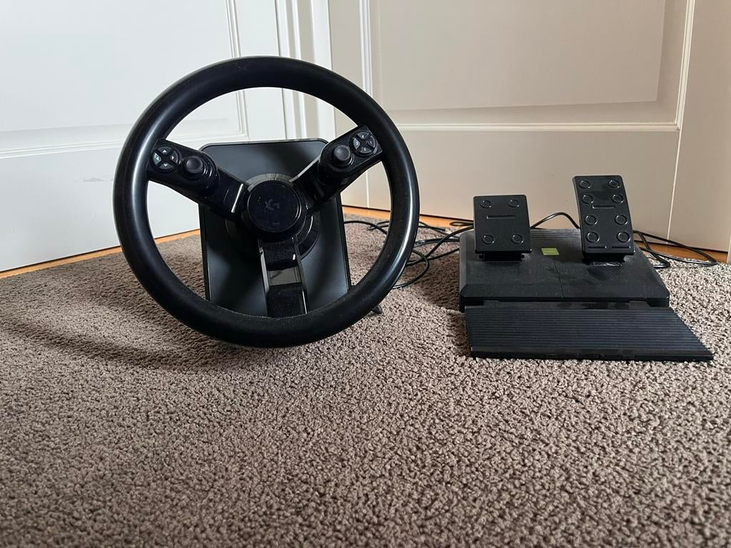 Logitech Farming Simulator Stuur en Pedalen, Ophalen of Verzenden, Zo goed als nieuw