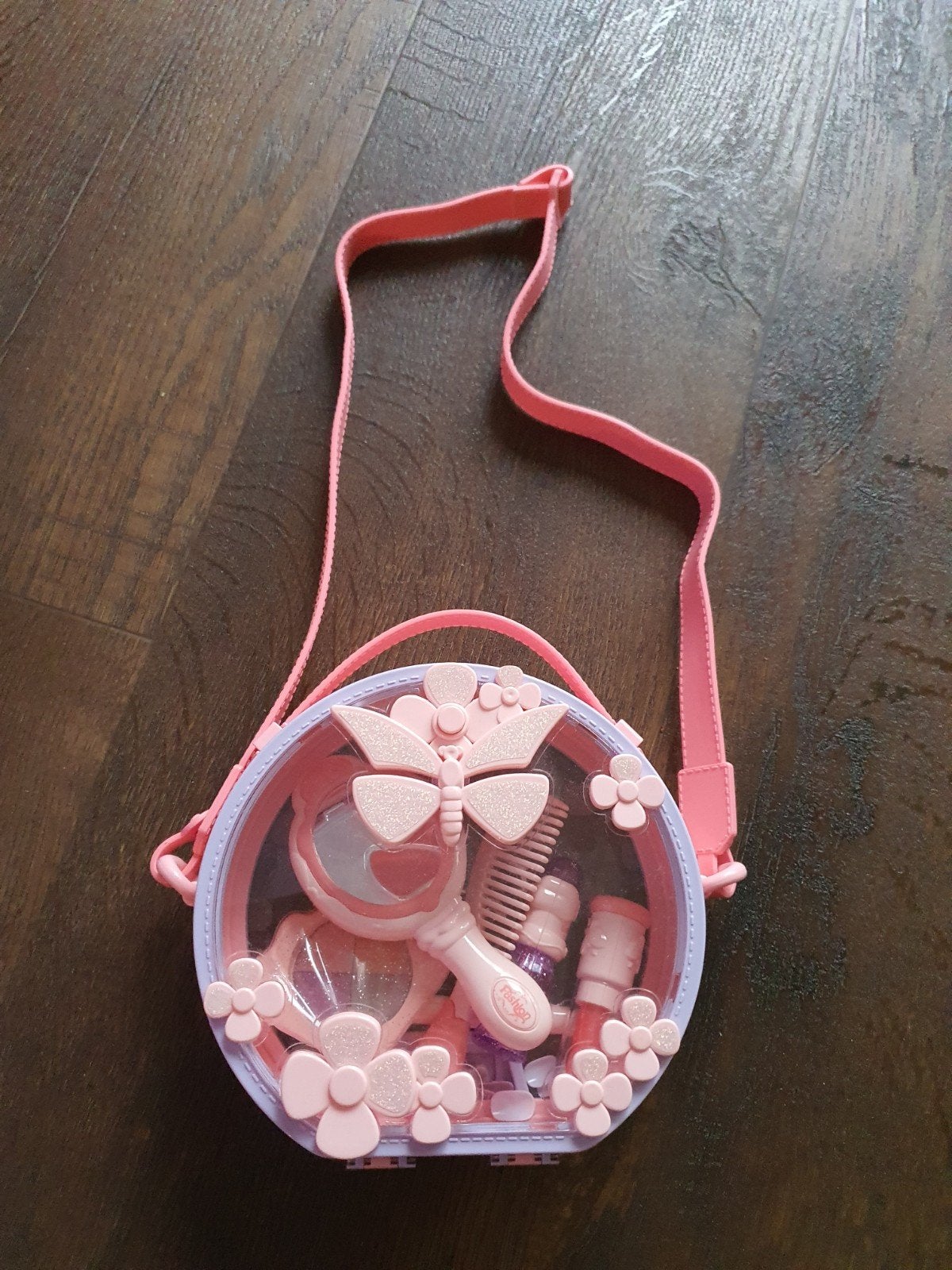 Make-up speelset voor kinderen in handtasje, Ophalen of Verzenden, Gebruikt, Meisje