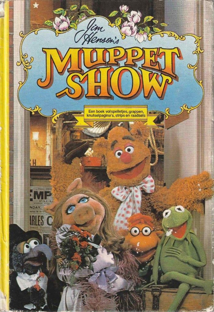 Muppet show-spelletjes grappen,knutselpagina's,strips enz., Ophalen of Verzenden, Zo goed als nieuw, Jim Henson, Fictie algemeen