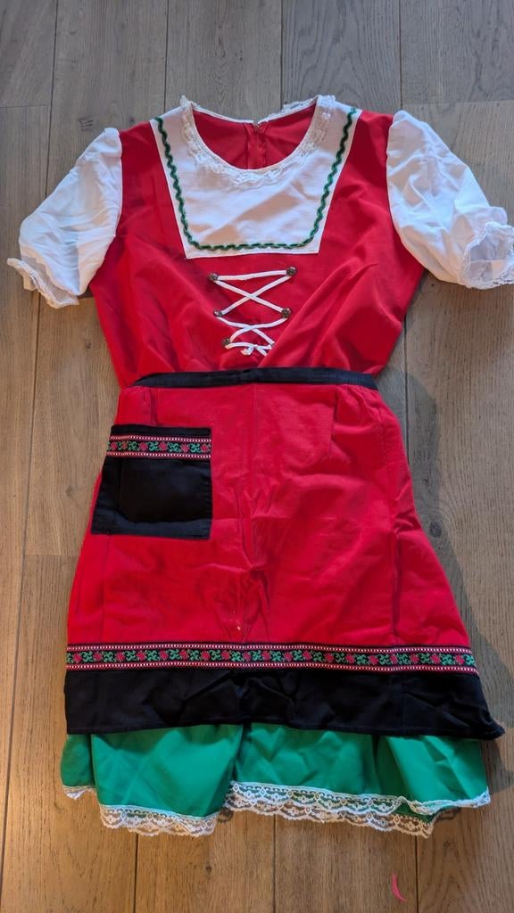 Tiroler jurkje maat 38/40  - Carnaval, Kleding | Dames, Maat 38/40 (M), Carnaval, Ophalen of Verzenden, Kleding