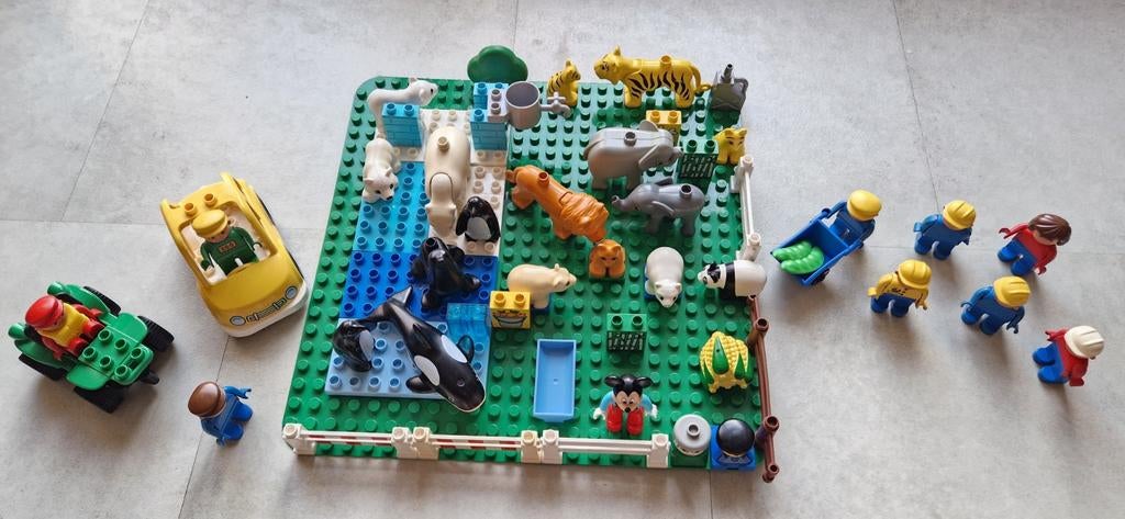 Duplo dierentuin met poppetjes, Kinderen en Baby's, Speelgoed | Duplo en Lego, Ophalen of Verzenden, Duplo