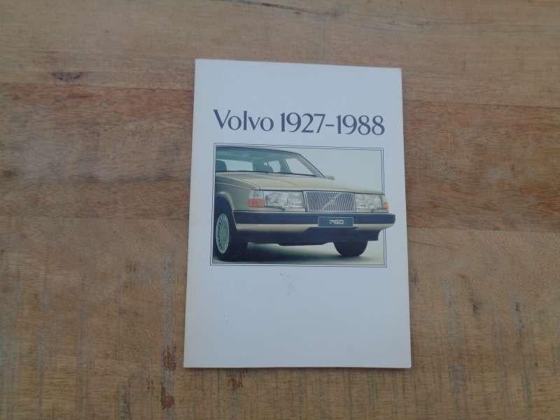 Volvo 1927-1988 Historie Boek Nederlands Origineel, Verzenden, Gelezen, Volvo