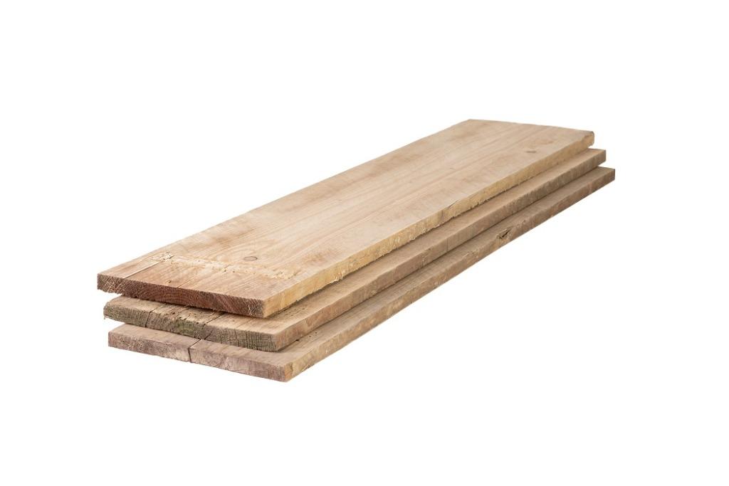 GEBRUIKT STEIGERHOUT | 30mm | 13mm | Geschuurd | Gedoubleerd, Doe-het-zelf en Verbouw, Hout en Planken, Gebruikt, 25 tot 50 mm