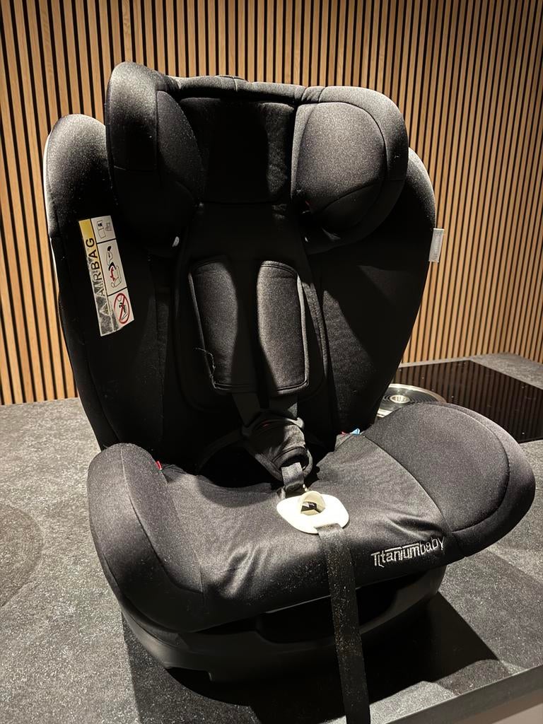 Titaniumbaby iSafety autostoel, Kinderen en Baby's, Autostoeltjes, Ophalen, Zo goed als nieuw, Isofix, 0 t/m 13 kg