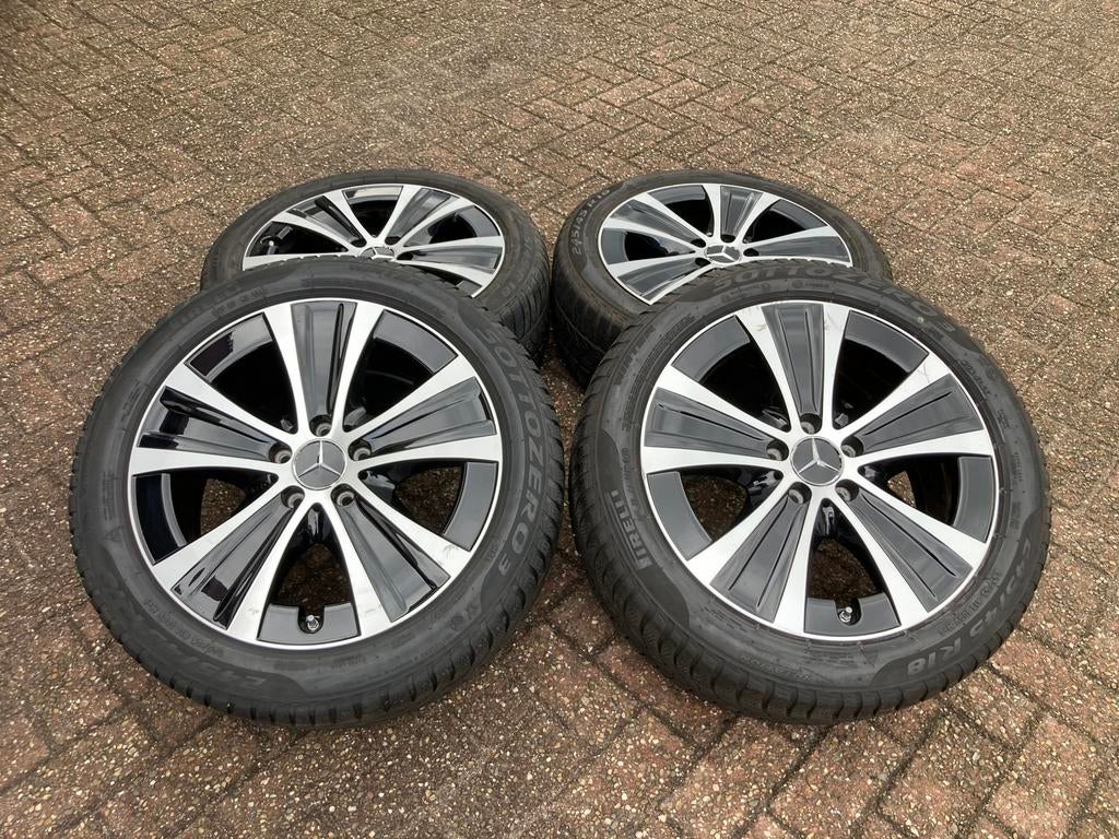 18” originele Mercedes E W213 velgen zomer / winter banden, Ophalen, 18 inch, Banden en Velgen, Winterbanden