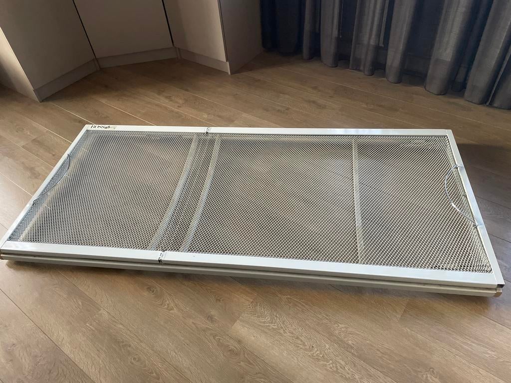 Verstelbare spiraalbodem 90x200 cm - Handbediening, Huis en Inrichting, Slaapkamer | Matrassen en Bedbodems, Ophalen, Gebruikt
