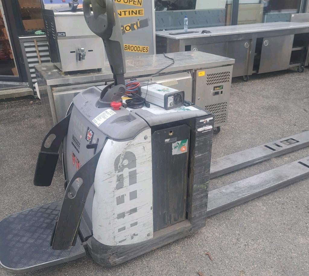 Elektrische Palletwagen Wiersma - Lange Lepels, Doe-het-zelf en Verbouw, Palletwagens en Pompwagens, Ophalen, Gebruikt