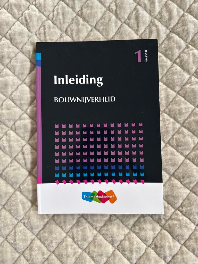 Inleiding Bouwnijverheid - Jellema Hogere Bouwkunde, Ophalen of Verzenden, Beta, Zo goed als nieuw, HBO