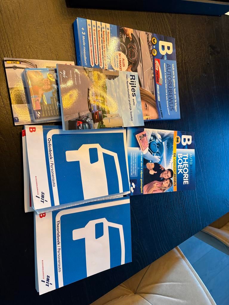Auto Theorie Boeken - Rijbewijs B, Ophalen of Verzenden, Zo goed als nieuw, Algemeen