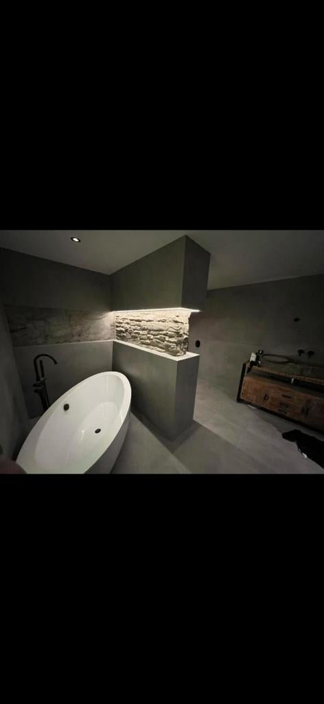 tegelzetbedrijf,badkamer renovatie, kitten, zandcement vloer, Garantie, Mozaïek
