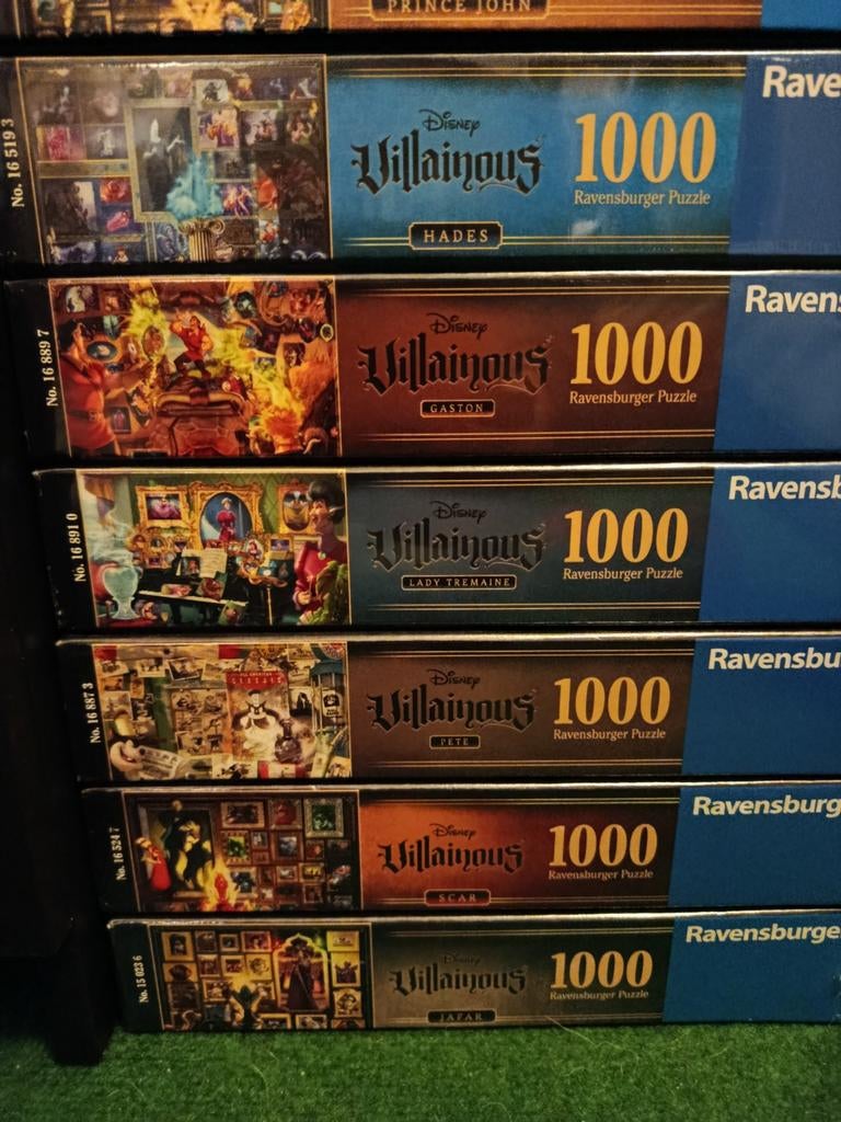 Ravensburger Disney Villainous puzzels 1000 stukjes, Ophalen, 500 t/m 1500 stukjes, Zo goed als nieuw