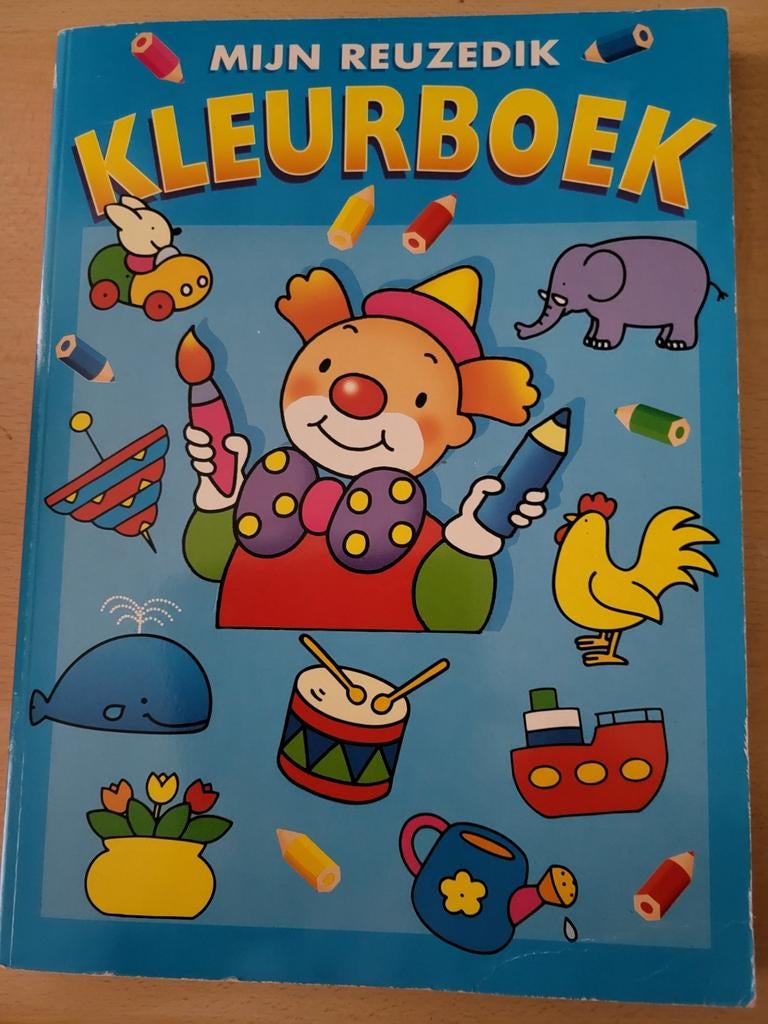 Mijn Reuzedik Kleurboek - Vintage Kinderboek, Ophalen of Verzenden, Fictie algemeen