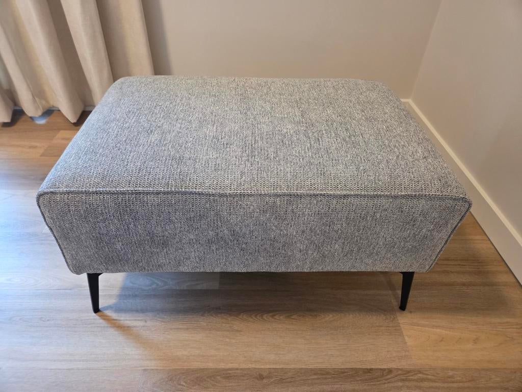 Gloednieuwe poef/hocker Fiskardo Xooon, Ophalen, Nieuw, 75 tot 100 cm, Stof