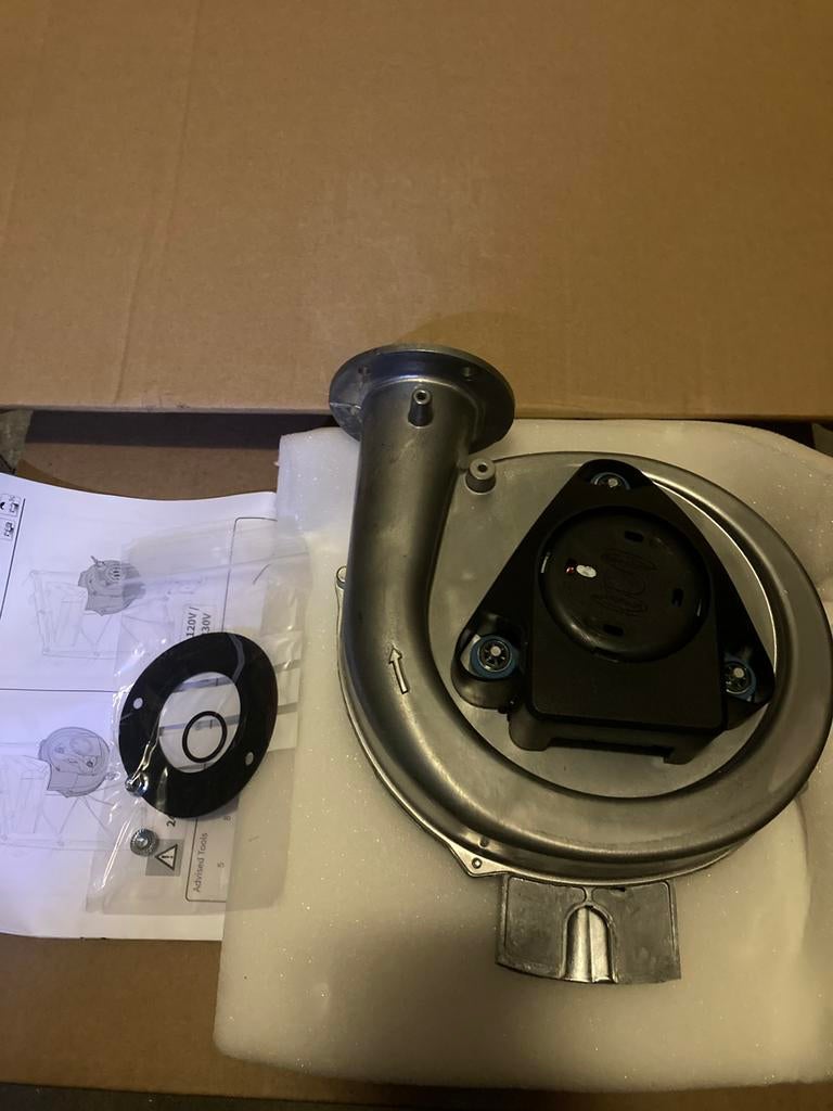 Intergas ventilator nieuw (verzegeld)), Doe-het-zelf en Verbouw, Verwarming en Radiatoren, Minder dan 30 cm, Verzenden, Cv-ketel of Combi-ketel