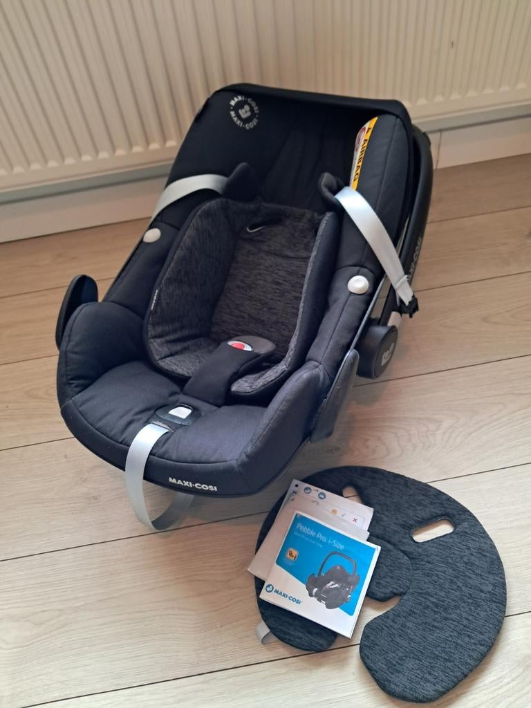 Maxi Cosi Pebble Pro + accessoires - Zo goed als nieuw!, Ophalen, Autogordel, Zijbescherming, Zo goed als nieuw