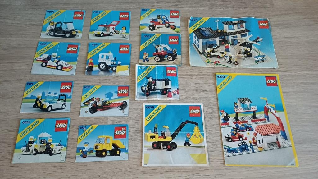 Lego - Diverse Bouwtekeningen, Ophalen of Verzenden, Gebruikt, Losse stenen, Lego