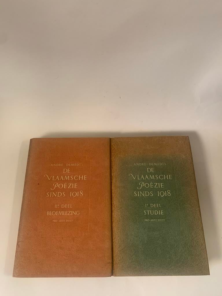 Vlaamse Poëzie sinds 1918 - 1e & 2e deel, Boeken, Ophalen of Verzenden, Gelezen, Eén auteur