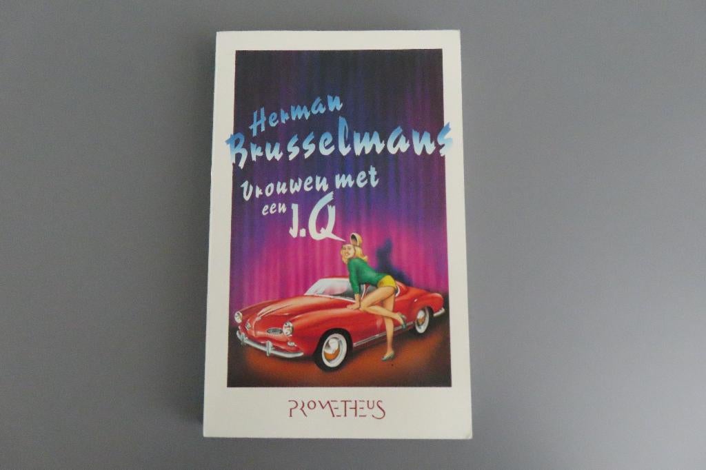 Vrouwen met een IQ - Herman Brusselmans, Ophalen of Verzenden, Zo goed als nieuw, Herman Brusselmans