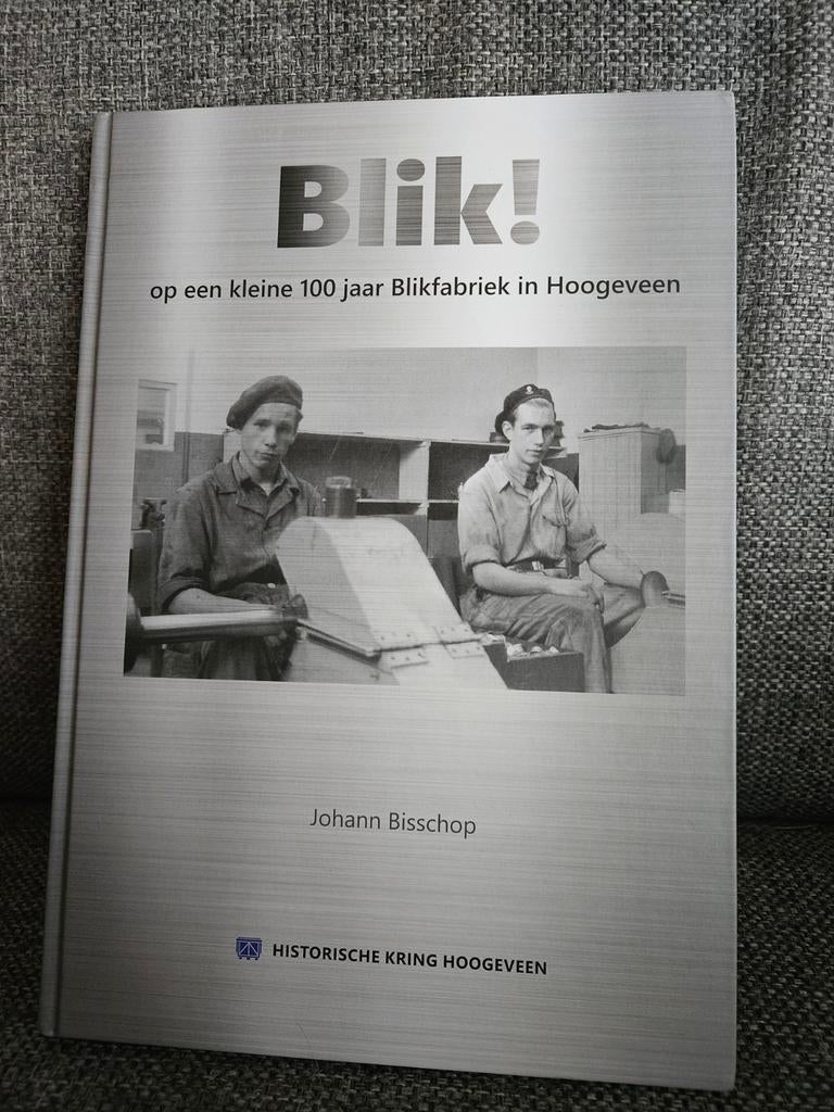 Blik! - 100 jaar Blikfabriek Hoogeveen, Verzamelen, Blikken, Zo goed als nieuw, Overige, Verzenden