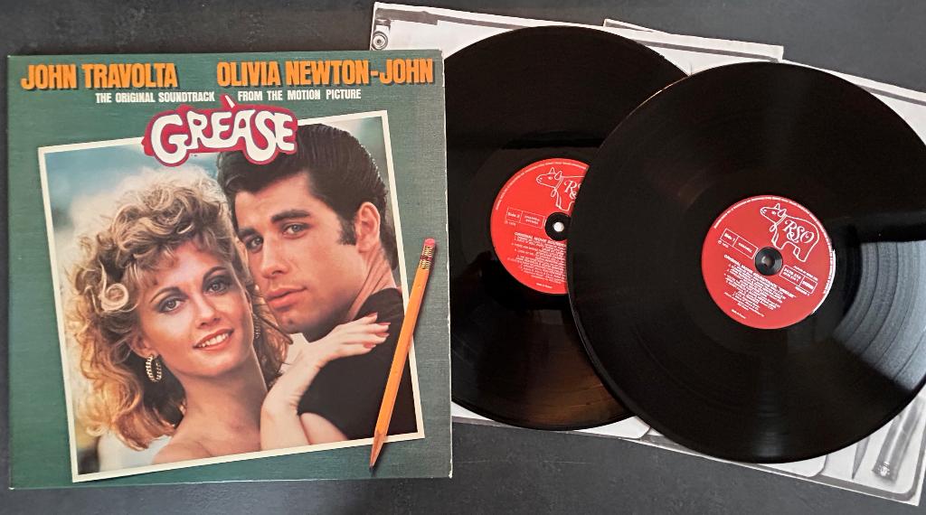 Soundtrack: GREASE ( 2LP; NMINT ), Ophalen of Verzenden, Zo goed als nieuw, 12 inch