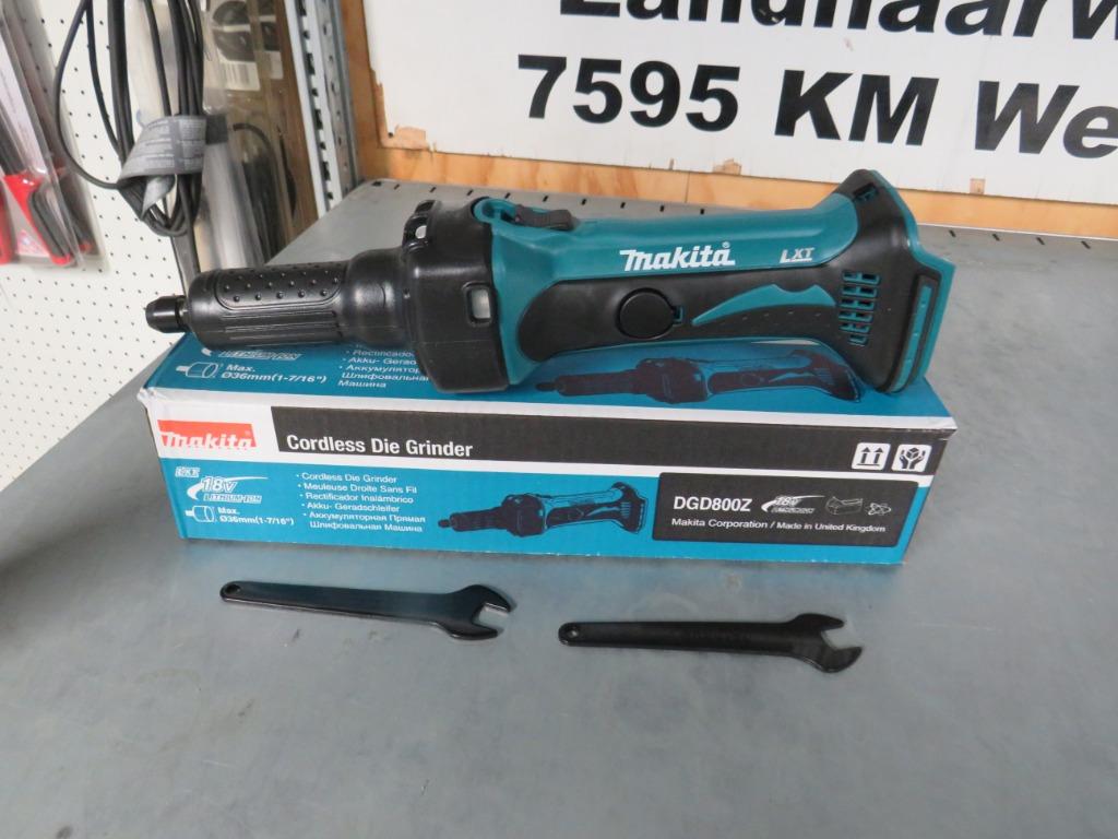 Makita DGD800Z 18V Li-ion accu rechte slijper body Nieuw, Makita, Nieuw, Zandhaarweg, Ophalen of Verzenden