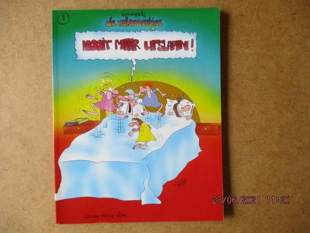 adv3629 de nakomertjes, Boeken, Eén stripboek, Ophalen, Gelezen