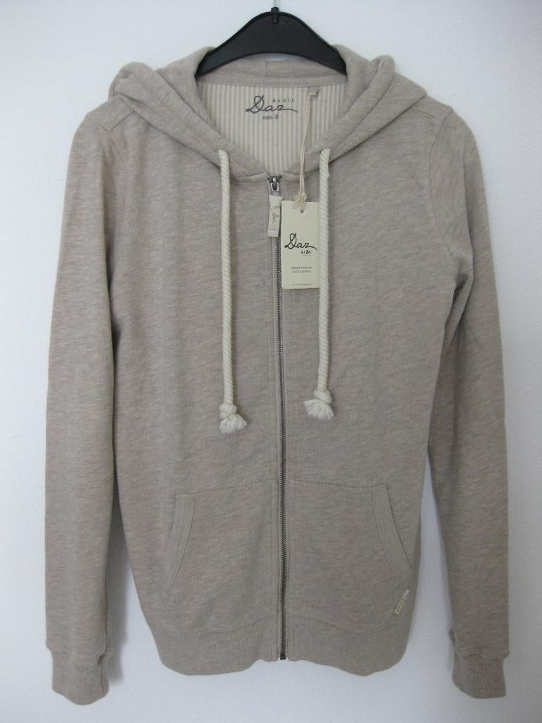 Daz Joggingjack / Trainingsjack beige- zandkleurig maat S, Beige, Nieuw, Ophalen of Verzenden, Maat 36 (S)
