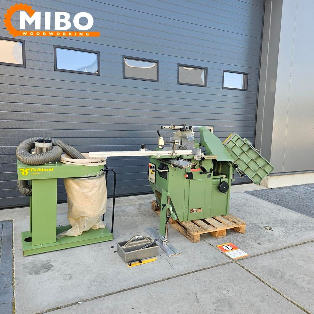 Combinatie machine Robland 230volt ** 5in1 set 230volt, 70 mm of meer, Overige typen, Ophalen of Verzenden, Zo goed als nieuw
