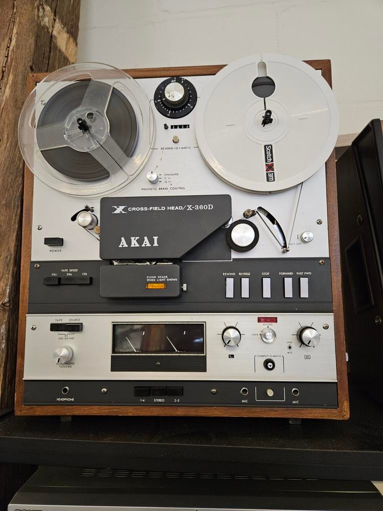 Akai Bandrecorder X-360D, Audio, Tv en Foto, Bandrecorders, Ophalen of Verzenden, Bandrecorder