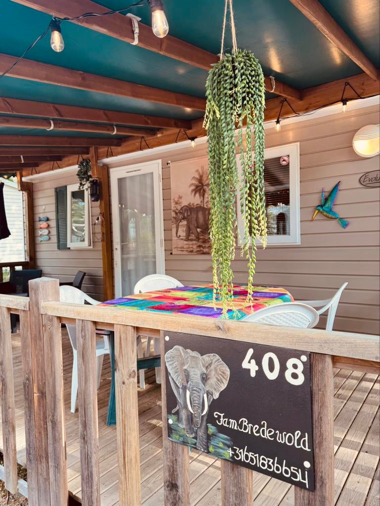 Te huur 6 persoons stacaravans Cöte d Azur, Vakantie, Vakantiehuizen | Frankrijk, Provence en Côte d'Azur, Landelijk, In bos, Chalet, Bungalow of Caravan
