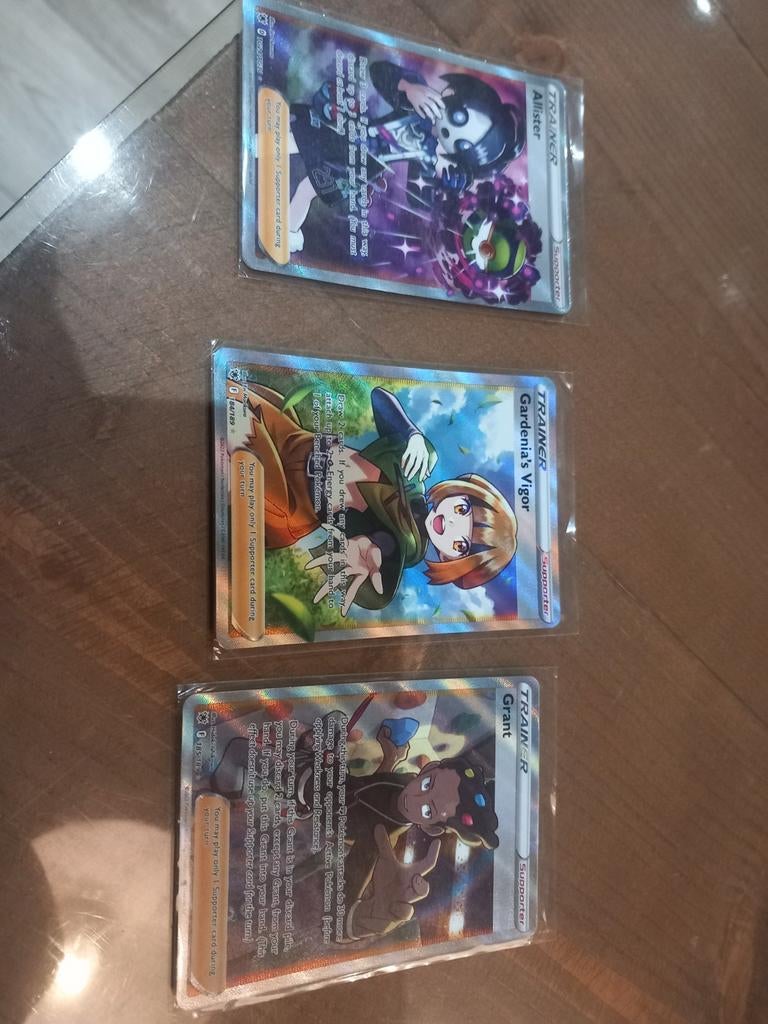 Allister, Gardenia & Grant - Astral Radiance, Ophalen of Verzenden, Zo goed als nieuw, Losse kaart, Foil