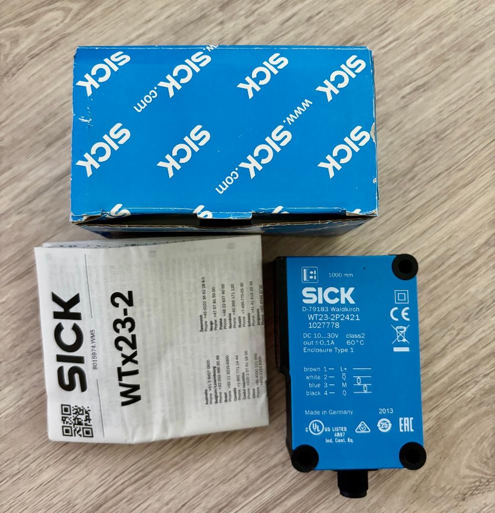 SICK - Fotocel - WT23-2P2421 - 1027778, Hobby en Vrije tijd, Elektronica-componenten, Ophalen of Verzenden, Nieuw
