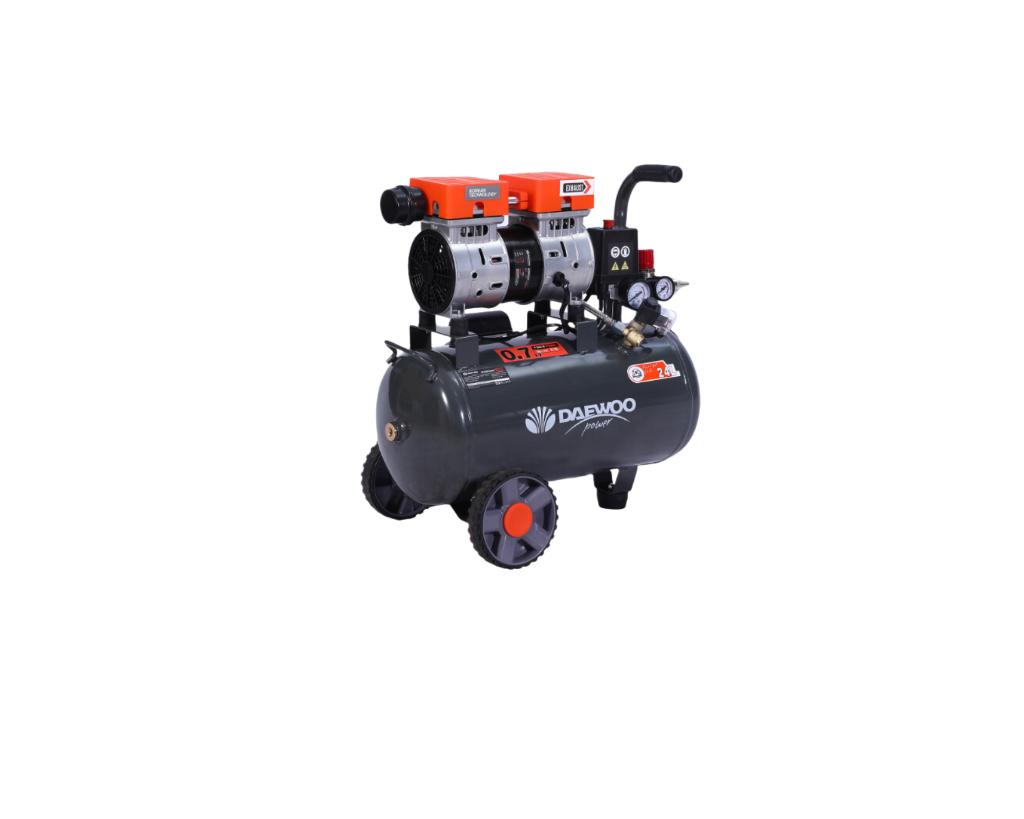 Daewoo compressor - DAAX24L-OF - NIEUW, 6 tot 10 bar, Nieuw, Ophalen of Verzenden, Minder dan 200 liter/min