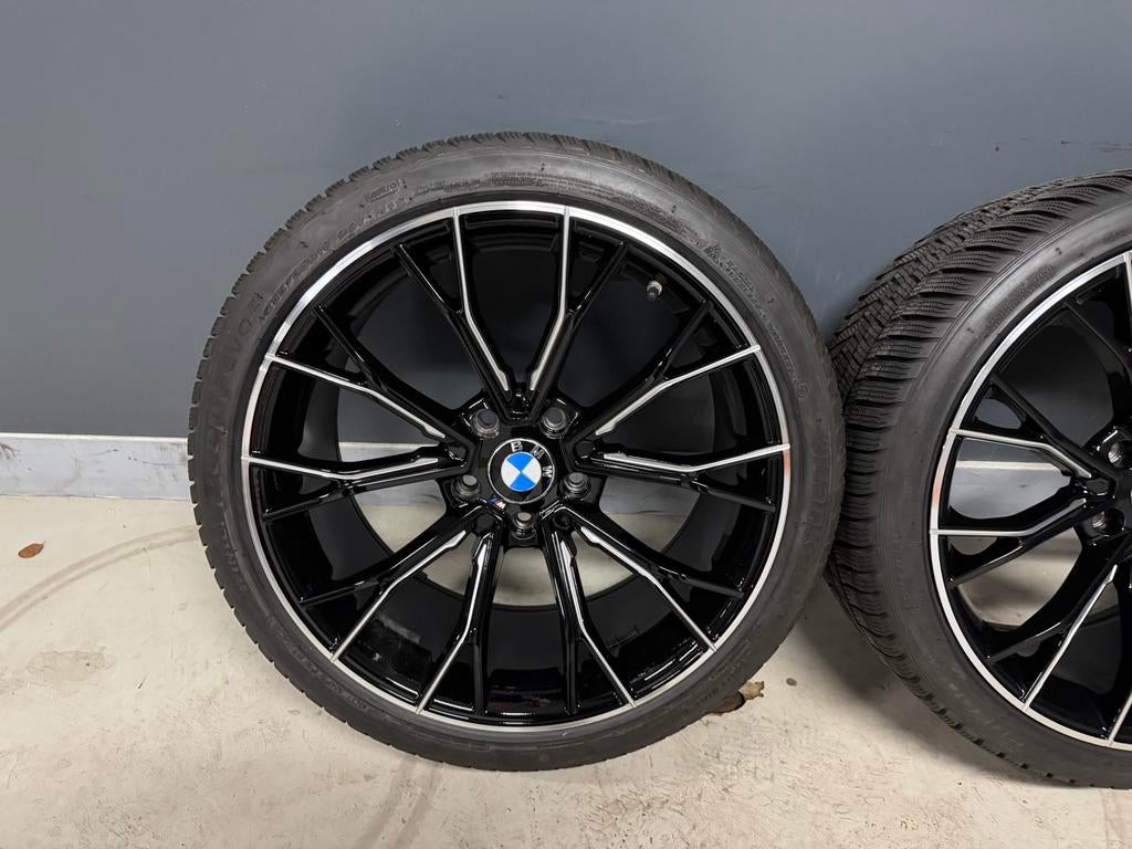 Bmw 3 4 f Serie 19 inch Style 669m velgen 5x120 winterset, 19 inch, 255 mm, Banden en Velgen, Winterbanden
