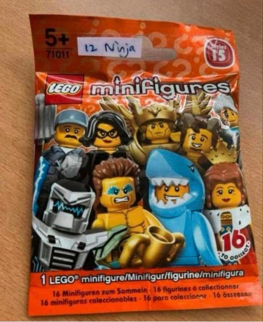 NIEUW Lego minifigures / minifiguur 71011 serie 15 Ninja, Ophalen of Verzenden, Nieuw, Complete set, Lego