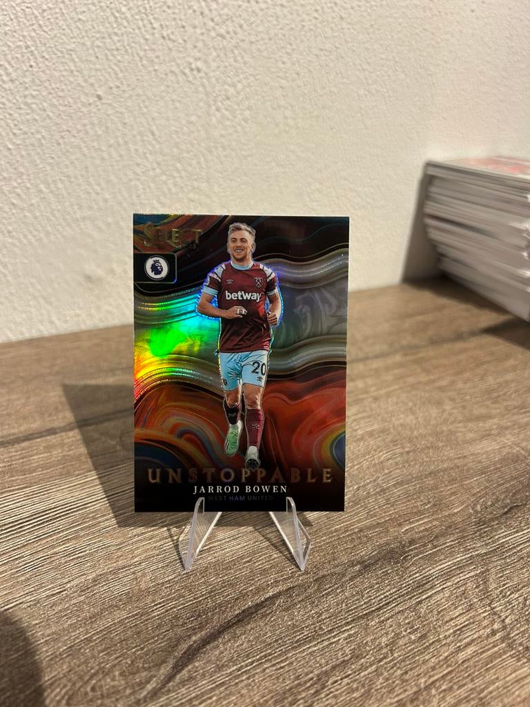Jarrod Bowen 2022-23 Panini Select PL Unstoppable #6, Ophalen of Verzenden, Zo goed als nieuw, Plaatje