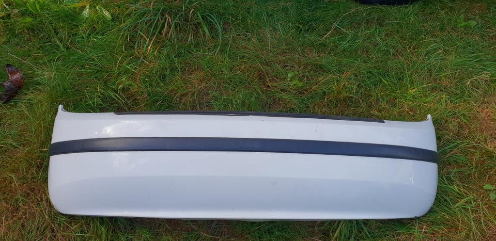 SKODA FABIA HB  ACHTERBUMPER BJ 2001 TOT 2006, Auto-onderdelen, Ophalen of Verzenden, Gebruikt, Achter, Bumper