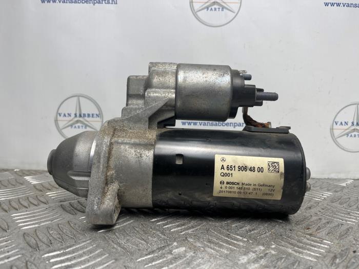 Startmotor van een Mercedes C-Klasse, Gebruikt, -, -, 3 maanden garantie