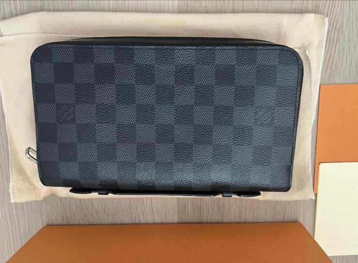Louis Vuitton Zippy XL wallet NIEUW!!!, Zwart, Zo goed als nieuw, Leer, Ophalen