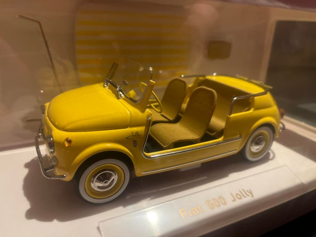 Norev Fiat 500 Jolly 1/18 - Nieuw in verpakking!, Auto, ., Nieuw, Norev