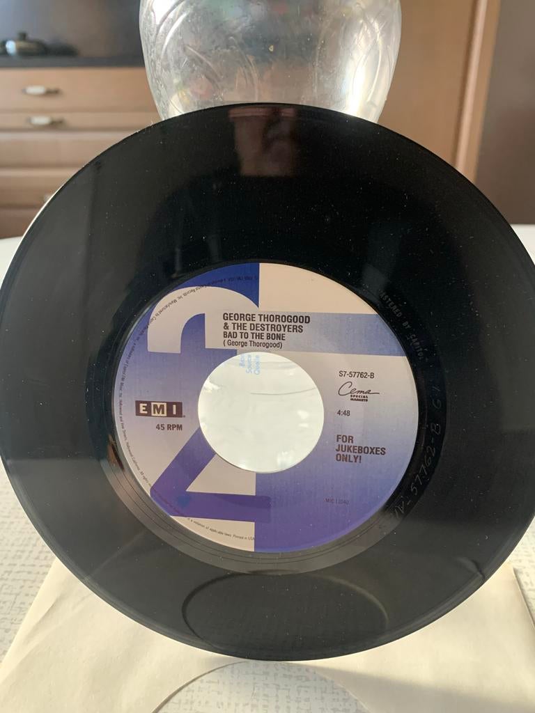 George Thorogood - Bad to the Bone Single, Gebruikt, 7 inch, Single, Ophalen of Verzenden