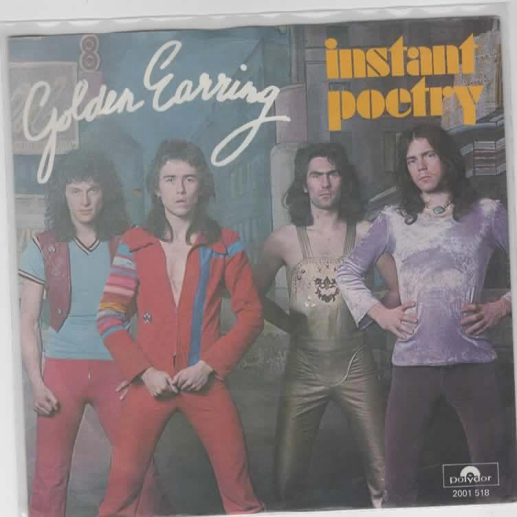 Nederbeat- Golden Earring- Instant Poetry, Ophalen of Verzenden, Gebruikt, 7 inch, Rock en Metal