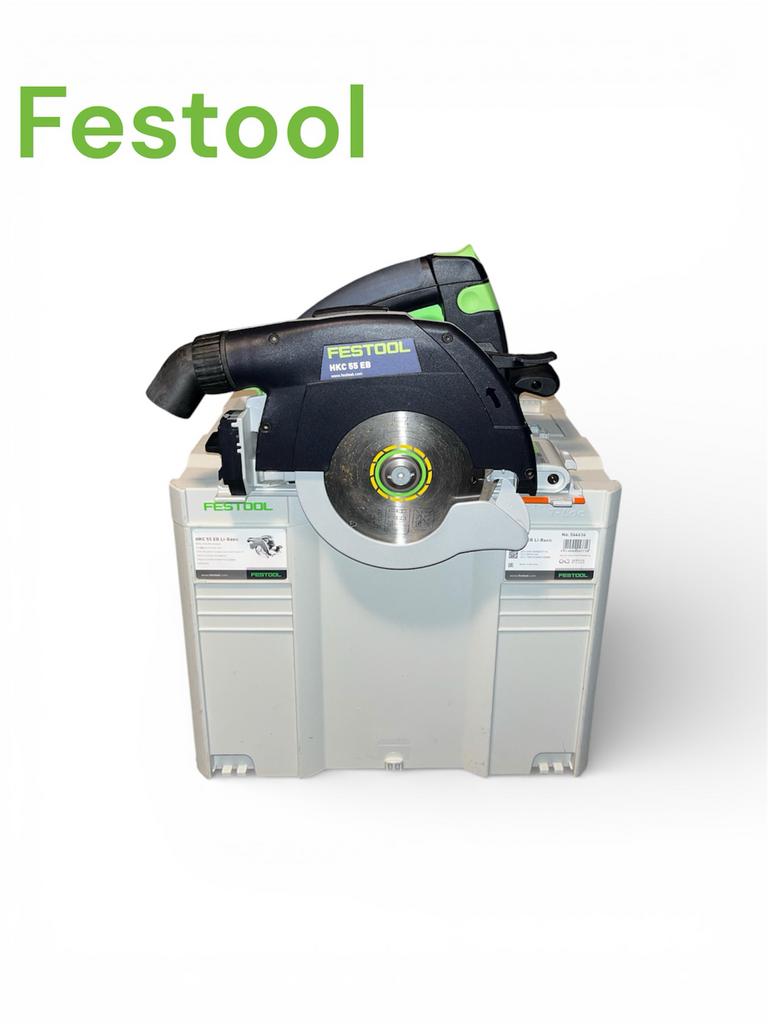 Festool HKC 55 EB Topconditie!, Ophalen, Cirkelzaag, 600 tot 1200 watt, Zo goed als nieuw