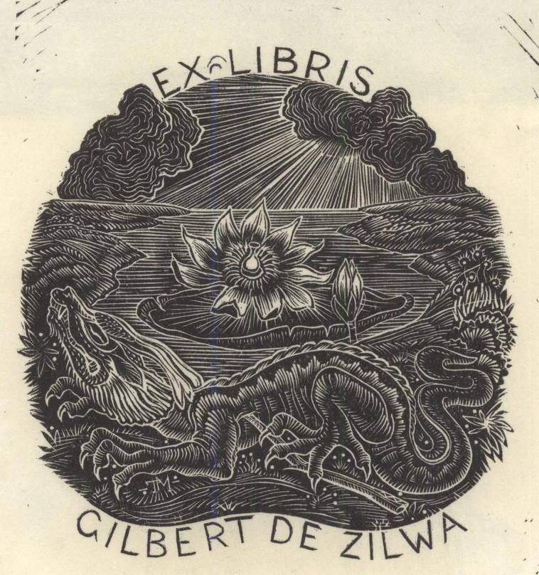 0346 Ex Libris Nederland : Thijs Mauve, 1938, Verzenden