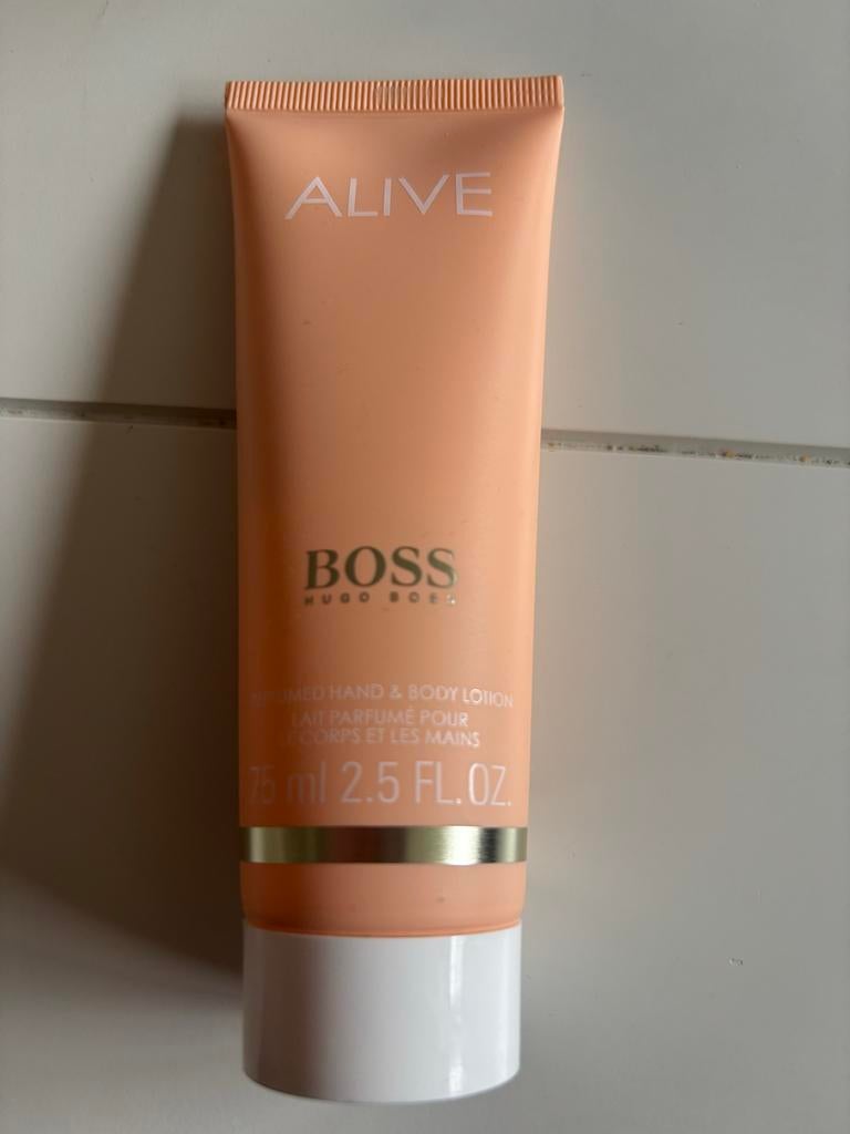 Boss Alive 75 ml hand- en bodylotion, Ophalen of Verzenden, Nieuw, Bodylotion, Crème of Olie