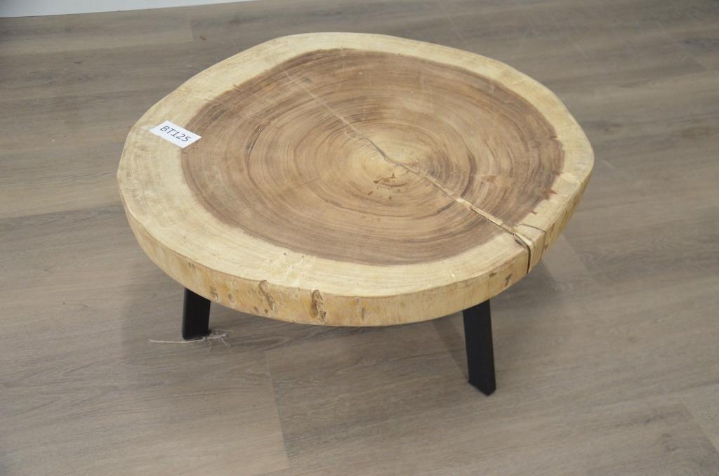 Ronde suar salontafel 64 – 68 cm -BT125, 50 tot 100 cm, Rond, Nieuw, Metaal
