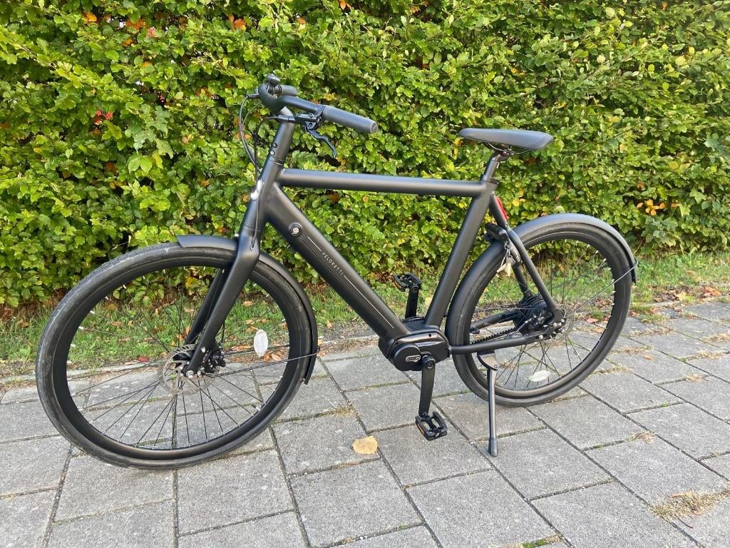 Veloretti Ace E-bike mat zwart bj 2022, Ophalen, Veloretti, Zo goed als nieuw, 50 km per accu of meer