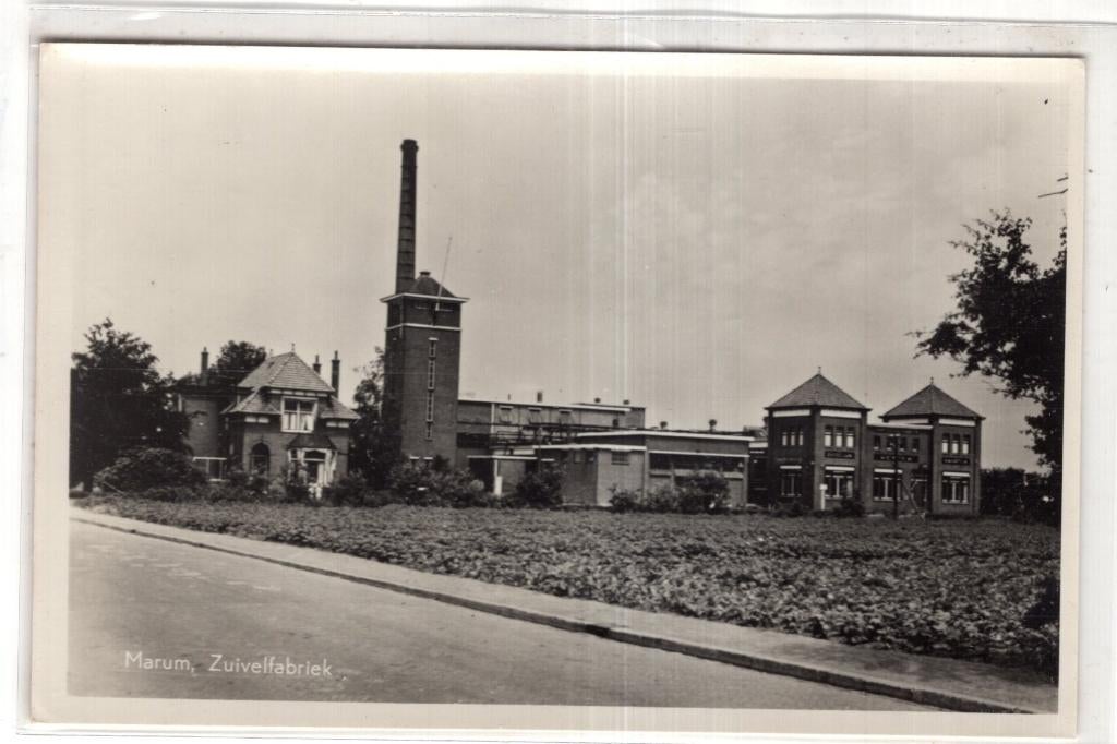 Marum melkfabriek   Fabriek Marum, Verzenden, 1940 tot 1960, Ongelopen, Groningen