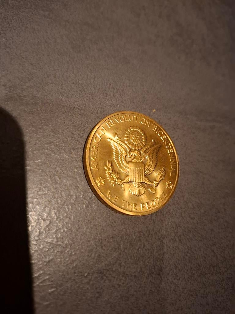 Amerikaanse Revolutie Bicentennial Munt, Postzegels en Munten, Ophalen of Verzenden